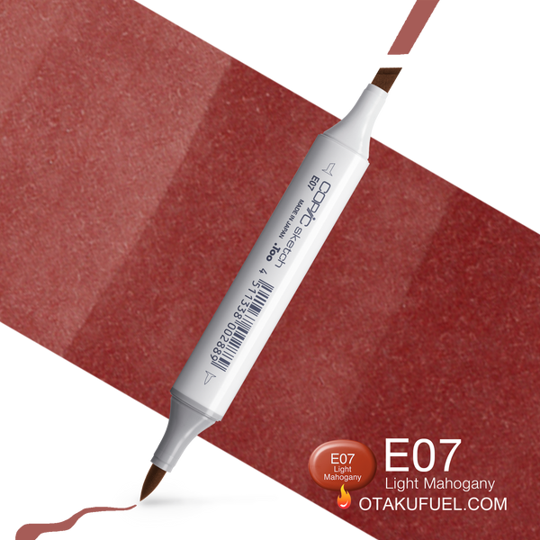 Copic Sketch E07 Light Mahogany Marker <inline style="float: right; margin-right: 10px; background-color: rgb(187, 121, 102);">&nbsp;&nbsp;&nbsp;&nbsp;&nbsp;&nbsp; </inline>