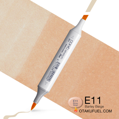 Copic Sketch E11 Barley Beige Marker <inline style="float: right; margin-right: 10px; background-color: rgb(254, 231, 215);">&nbsp;&nbsp;&nbsp;&nbsp;&nbsp;&nbsp; </inline>