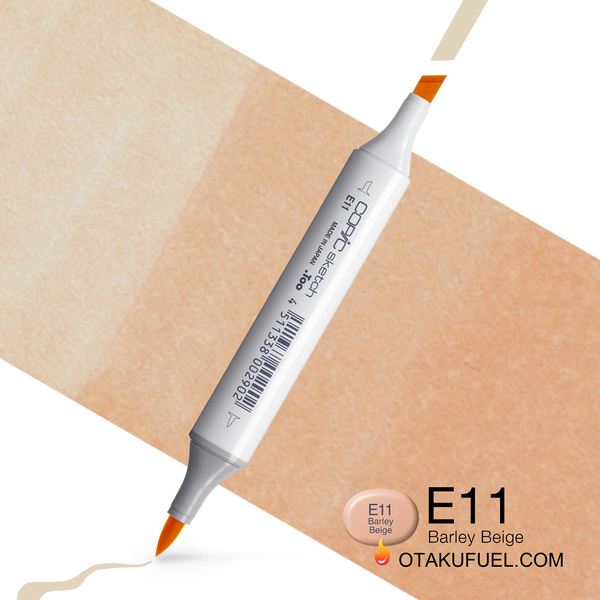 Copic Sketch E11 Barley Beige Marker <inline style="float: right; margin-right: 10px; background-color: rgb(254, 231, 215);">&nbsp;&nbsp;&nbsp;&nbsp;&nbsp;&nbsp; </inline>