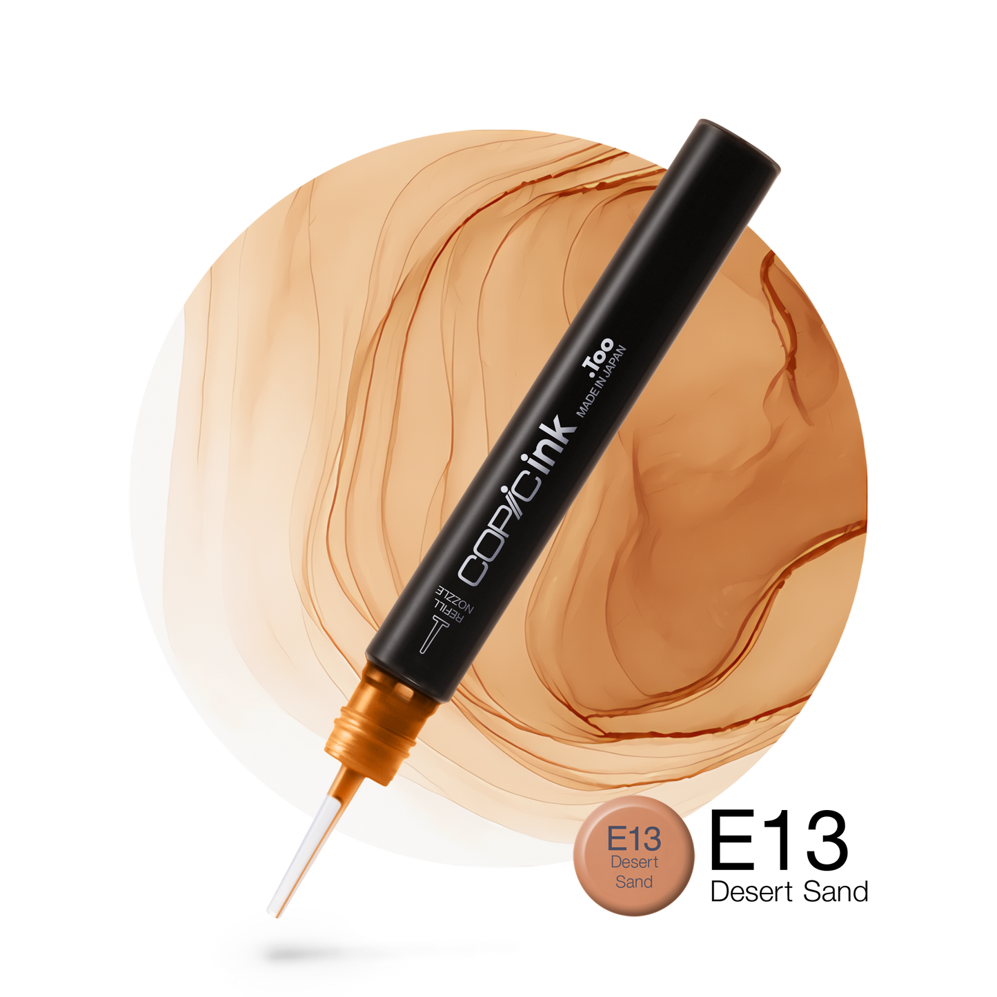 Copic Ink Refill E13 Light Suntan <inline style="float: right; margin-right: 10px; background-color: rgb(219, 189, 165);">&nbsp;&nbsp;&nbsp;&nbsp;&nbsp;&nbsp; </inline>