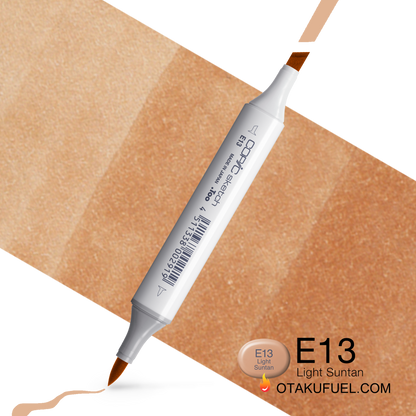 Copic Sketch E13 Light Suntan Marker <inline style="float: right; margin-right: 10px; background-color: rgb(219, 189, 165);">&nbsp;&nbsp;&nbsp;&nbsp;&nbsp;&nbsp; </inline>