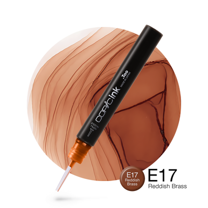 Copic Ink Refill E17 Reddish Brass <inline style="float: right; margin-right: 10px; background-color: rgb(167, 92, 85);">&nbsp;&nbsp;&nbsp;&nbsp;&nbsp;&nbsp; </inline>