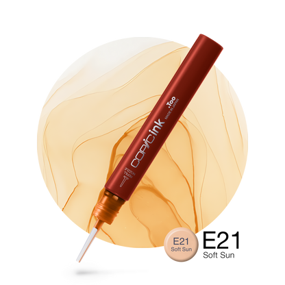 Copic Ink Refill E21 Soft Sun <inline style="float: right; margin-right: 10px; background-color: rgb(253, 225, 201);">&nbsp;&nbsp;&nbsp;&nbsp;&nbsp;&nbsp; </inline>