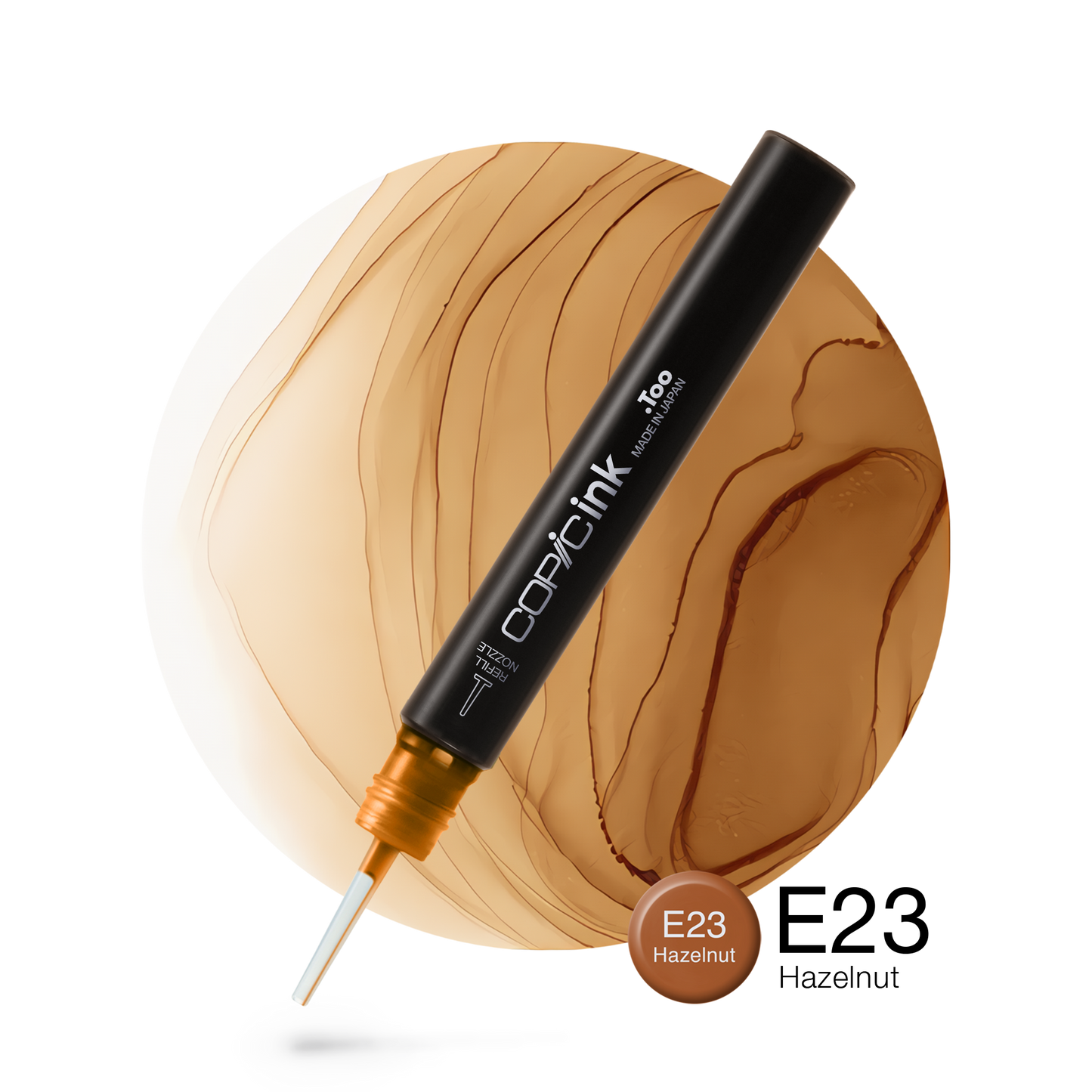 Copic Ink Refill E23 Hazelnut <inline style="float: right; margin-right: 10px; background-color: rgb(231, 188, 162);">&nbsp;&nbsp;&nbsp;&nbsp;&nbsp;&nbsp; </inline>