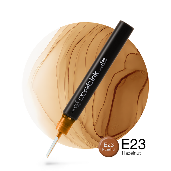 Copic Ink Refill E23 Hazelnut <inline style="float: right; margin-right: 10px; background-color: rgb(231, 188, 162);">&nbsp;&nbsp;&nbsp;&nbsp;&nbsp;&nbsp; </inline>