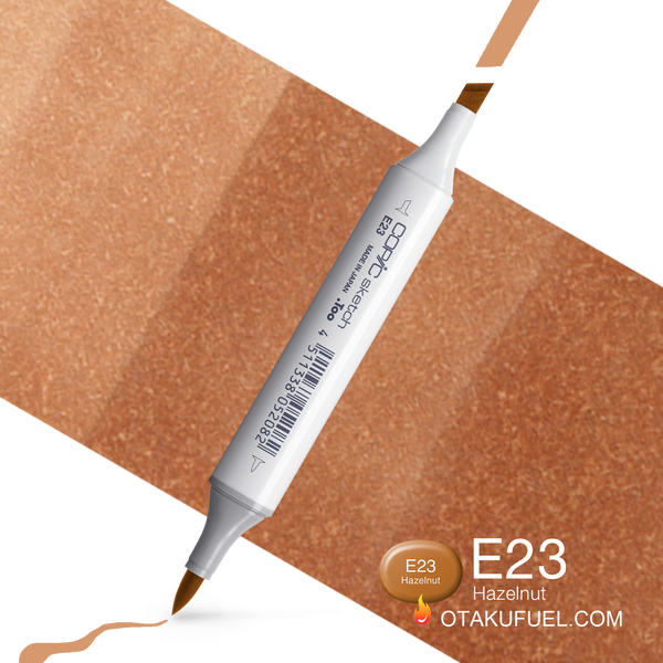 Copic Sketch E23 Hazelnut Marker <inline style="float: right; margin-right: 10px; background-color: rgb(231, 188, 162);">&nbsp;&nbsp;&nbsp;&nbsp;&nbsp;&nbsp; </inline>