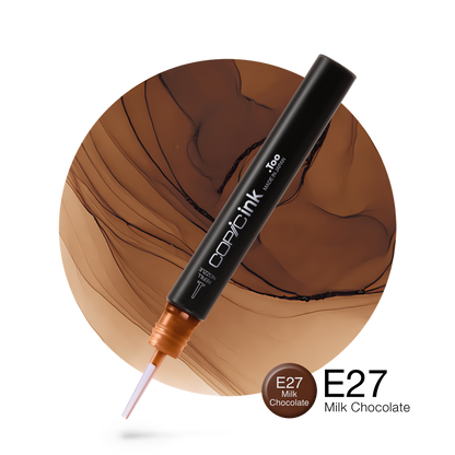 Copic Ink Refill E27 Milk Chocolate <inline style="float: right; margin-right: 10px; background-color: rgb(139, 111, 94);">&nbsp;&nbsp;&nbsp;&nbsp;&nbsp;&nbsp; </inline>