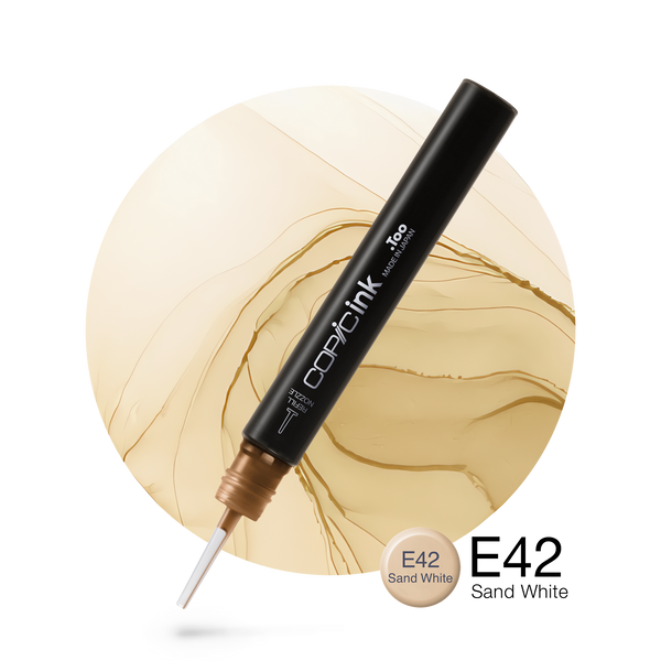 Copic Ink Refill E42 Sand White <inline style="float: right; margin-right: 10px; background-color: rgb(242, 207, 175);">&nbsp;&nbsp;&nbsp;&nbsp;&nbsp;&nbsp; </inline>