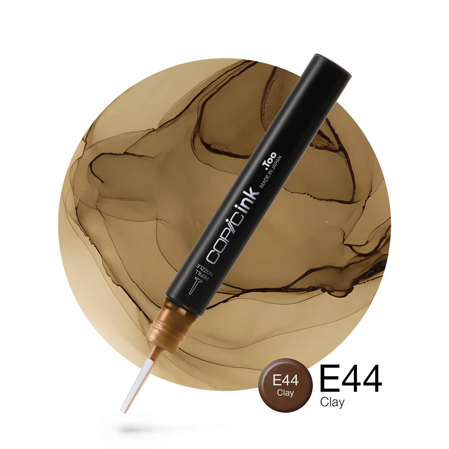 Copic Ink Refill E44 Clay <inline style="float: right; margin-right: 10px; background-color: rgb(188, 178, 159);">&nbsp;&nbsp;&nbsp;&nbsp;&nbsp;&nbsp; </inline>