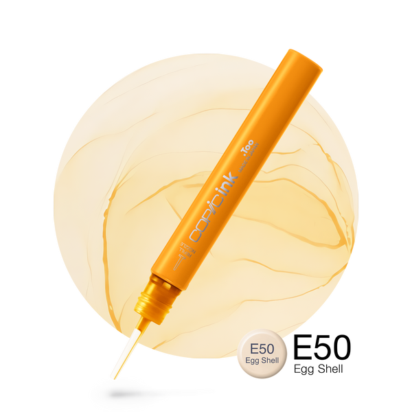 Copic Ink Refill E50 Egg Shell <inline style="float: right; margin-right: 10px; background-color: rgb(244, 235, 238);">&nbsp;&nbsp;&nbsp;&nbsp;&nbsp;&nbsp; </inline>