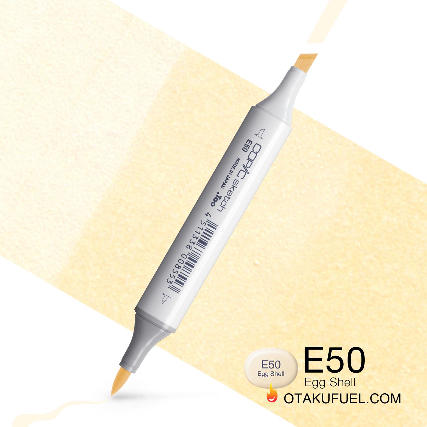 Copic Sketch E50 Egg Shell Marker <inline style="float: right; margin-right: 10px; background-color: rgb(244, 235, 238);">&nbsp;&nbsp;&nbsp;&nbsp;&nbsp;&nbsp; </inline>