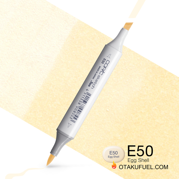 Copic Sketch E50 Egg Shell Marker <inline style="float: right; margin-right: 10px; background-color: rgb(244, 235, 238);">&nbsp;&nbsp;&nbsp;&nbsp;&nbsp;&nbsp; </inline>