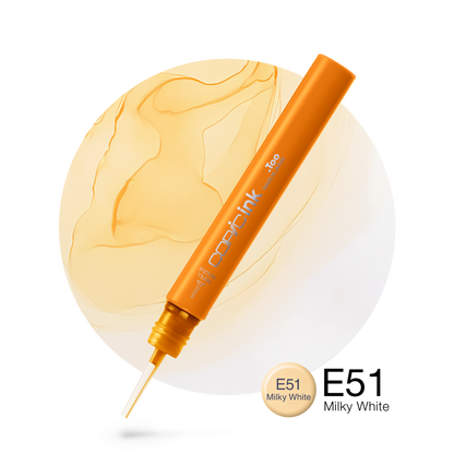Copic Ink Refill E51 Milky White <inline style="float: right; margin-right: 10px; background-color: rgb(254, 233, 214);">&nbsp;&nbsp;&nbsp;&nbsp;&nbsp;&nbsp; </inline>