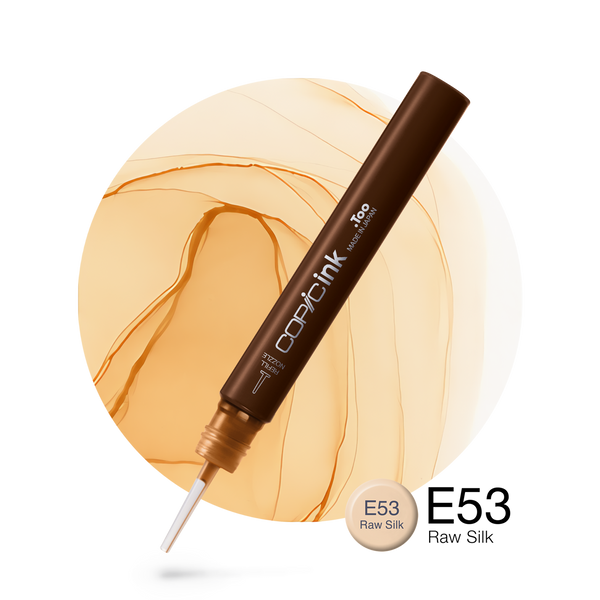 Copic Ink Refill E53 Raw Silk <inline style="float: right; margin-right: 10px; background-color: rgb(243, 227, 193);">&nbsp;&nbsp;&nbsp;&nbsp;&nbsp;&nbsp; </inline>