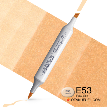 Copic Sketch E53 Raw Silk Marker <inline style="float: right; margin-right: 10px; background-color: rgb(243, 227, 193);">&nbsp;&nbsp;&nbsp;&nbsp;&nbsp;&nbsp; </inline>