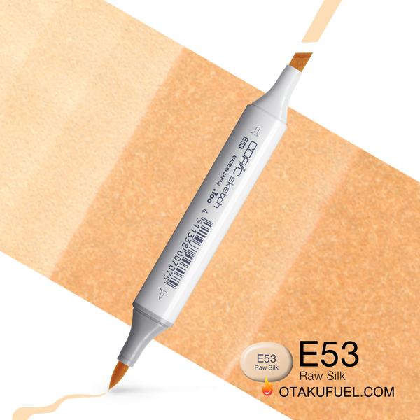 Copic Sketch E53 Raw Silk Marker <inline style="float: right; margin-right: 10px; background-color: rgb(243, 227, 193);">&nbsp;&nbsp;&nbsp;&nbsp;&nbsp;&nbsp; </inline>