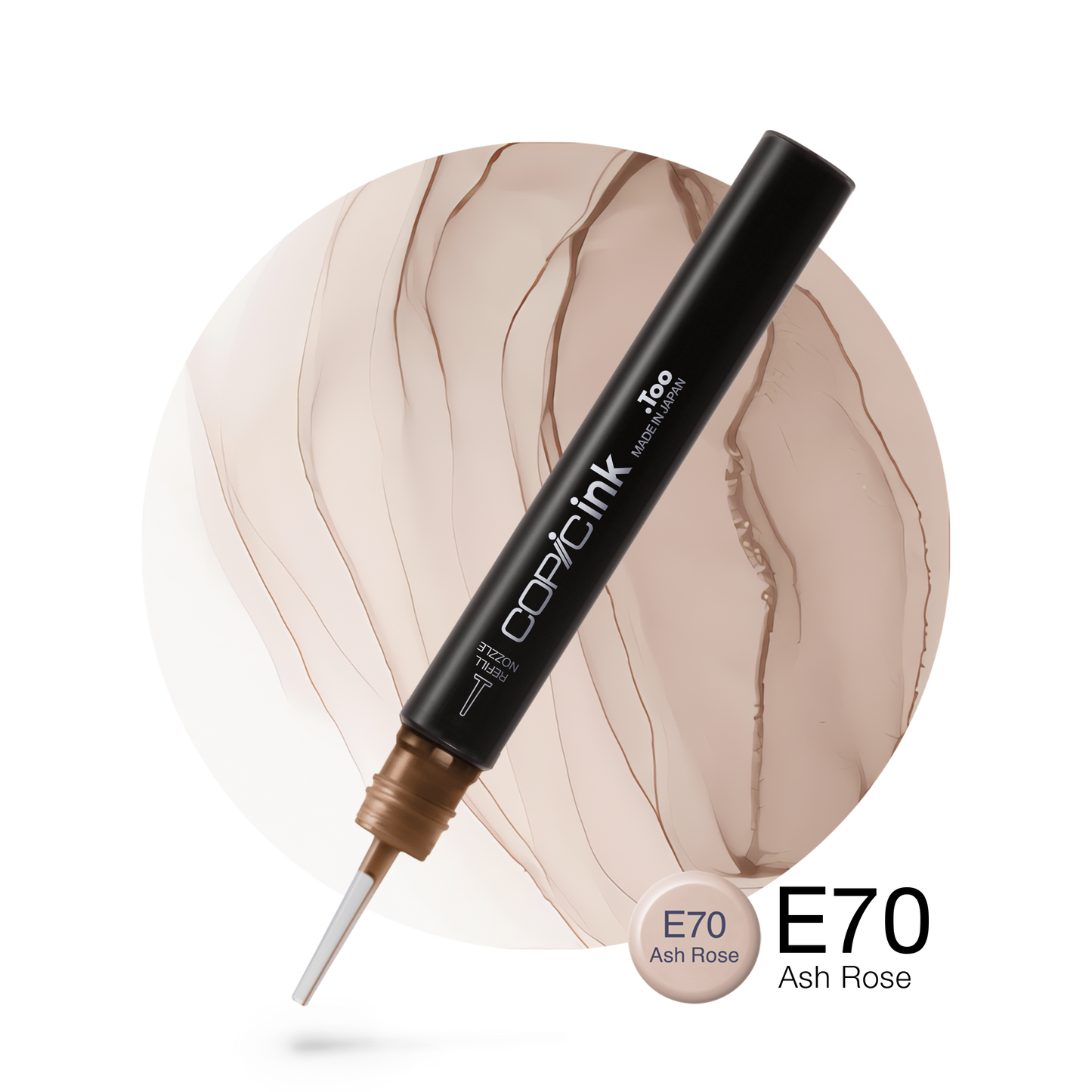 Copic Ink Refill E70 Ash Rose <inline style="float: right; margin-right: 10px; background-color: rgb(236, 227, 220);">&nbsp;&nbsp;&nbsp;&nbsp;&nbsp;&nbsp; </inline>