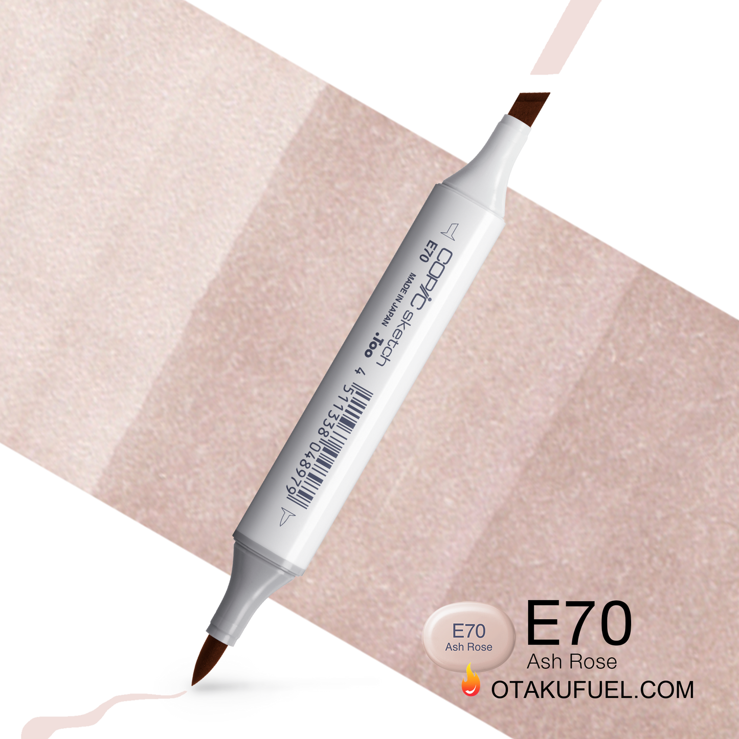 Copic Sketch E70 Ash Rose Marker <inline style="float: right; margin-right: 10px; background-color: rgb(236, 227, 220);">&nbsp;&nbsp;&nbsp;&nbsp;&nbsp;&nbsp; </inline>