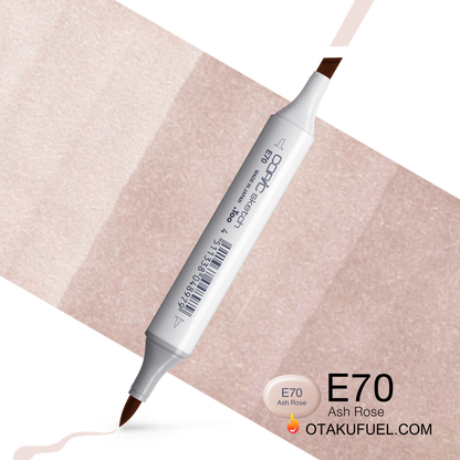 Copic Sketch E70 Ash Rose Marker <inline style="float: right; margin-right: 10px; background-color: rgb(236, 227, 220);">&nbsp;&nbsp;&nbsp;&nbsp;&nbsp;&nbsp; </inline>