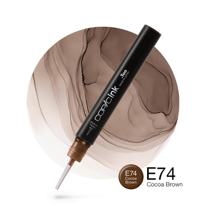 Copic Ink Refill E74 Cocoa Brown <inline style="float: right; margin-right: 10px; background-color: rgb(202, 103, 84);">&nbsp;&nbsp;&nbsp;&nbsp;&nbsp;&nbsp; </inline>