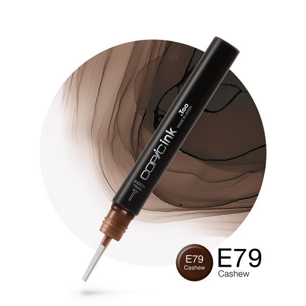 Copic Ink Refill E79 Cashew <inline style="float: right; margin-right: 10px; background-color: rgb(64, 47, 40);">&nbsp;&nbsp;&nbsp;&nbsp;&nbsp;&nbsp; </inline>
