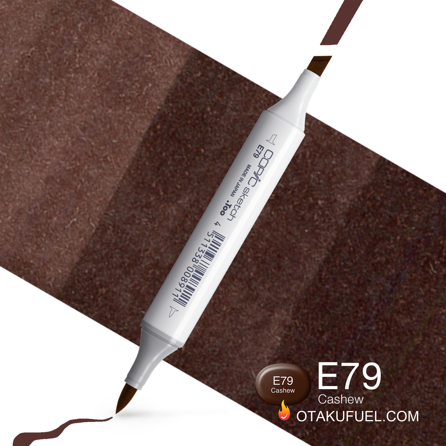 Copic Sketch E79 Cashew Marker <inline style="float: right; margin-right: 10px; background-color: rgb(64, 47, 40);">&nbsp;&nbsp;&nbsp;&nbsp;&nbsp;&nbsp; </inline>