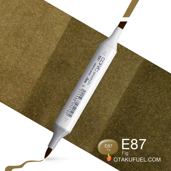 Copic Sketch E87 Fig Marker <inline style="float: right; margin-right: 10px; background-color: rgb(93, 79, 62);">&nbsp;&nbsp;&nbsp;&nbsp;&nbsp;&nbsp; </inline>