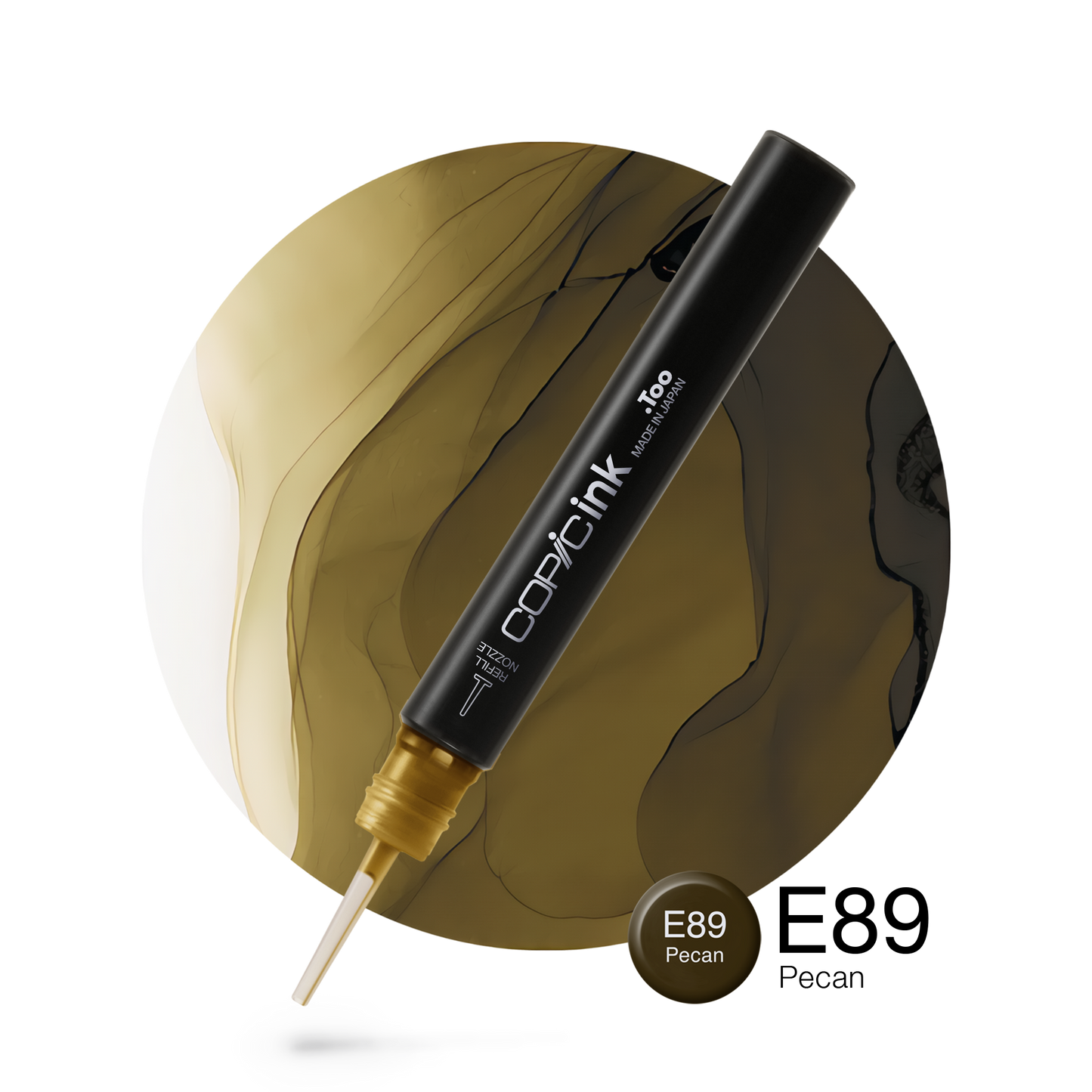 Copic Ink Refill E89 Pecan <inline style="float: right; margin-right: 10px; background-color: rgb(90, 75, 59);">&nbsp;&nbsp;&nbsp;&nbsp;&nbsp;&nbsp; </inline>