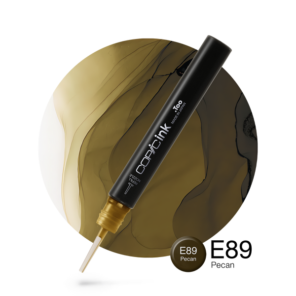 Copic Ink Refill E89 Pecan <inline style="float: right; margin-right: 10px; background-color: rgb(90, 75, 59);">&nbsp;&nbsp;&nbsp;&nbsp;&nbsp;&nbsp; </inline>