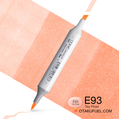Copic Sketch E93 Tea Rose Marker <inline style="float: right; margin-right: 10px; background-color: rgb(253, 209, 184);">&nbsp;&nbsp;&nbsp;&nbsp;&nbsp;&nbsp; </inline>