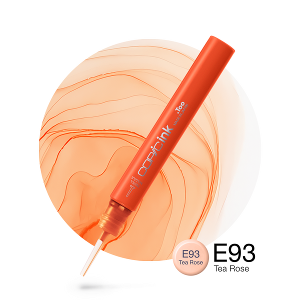 Copic Ink Refill E93 Tea Rose <inline style="float: right; margin-right: 10px; background-color: rgb(253, 209, 184);">&nbsp;&nbsp;&nbsp;&nbsp;&nbsp;&nbsp; </inline>