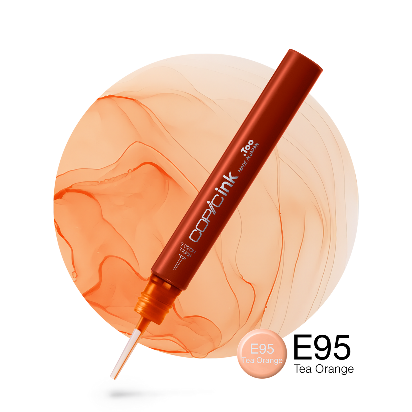 Copic Ink Refill E95 Tea Orange <inline style="float: right; margin-right: 10px; background-color: rgb(251, 187, 125);">&nbsp;&nbsp;&nbsp;&nbsp;&nbsp;&nbsp; </inline>