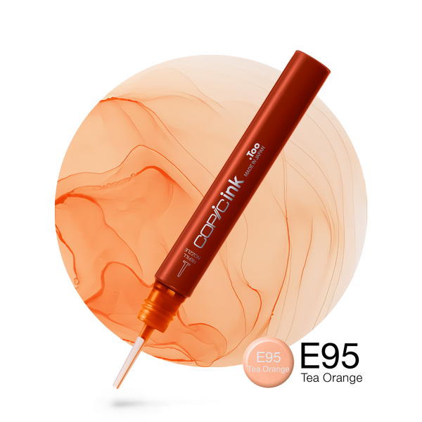 Copic Ink Refill E95 Tea Orange <inline style="float: right; margin-right: 10px; background-color: rgb(251, 187, 125);">&nbsp;&nbsp;&nbsp;&nbsp;&nbsp;&nbsp; </inline>