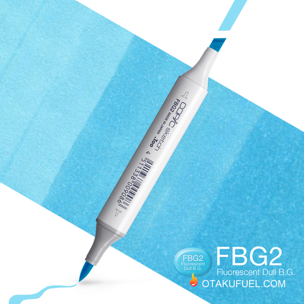 Copic Sketch FBG2 Fluorescent Dull Blue Green Marker <inline style="float: right; margin-right: 10px; background-color: rgb(20, 174, 198);">&nbsp;&nbsp;&nbsp;&nbsp;&nbsp;&nbsp; </inline>