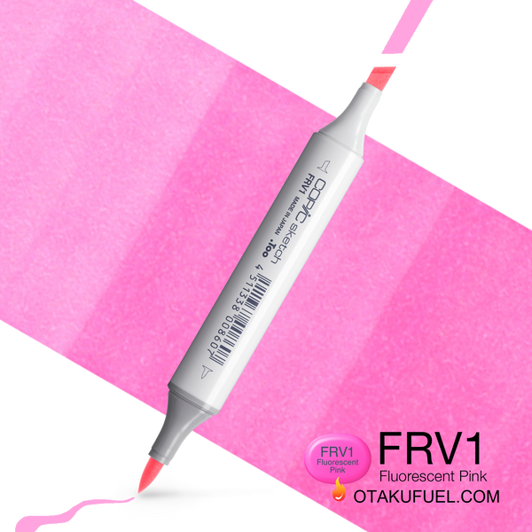 Copic Sketch FRV1 Fluorescent Pink Marker <inline style="float: right; margin-right: 10px; background-color: rgb(245, 210, 213);">&nbsp;&nbsp;&nbsp;&nbsp;&nbsp;&nbsp; </inline>