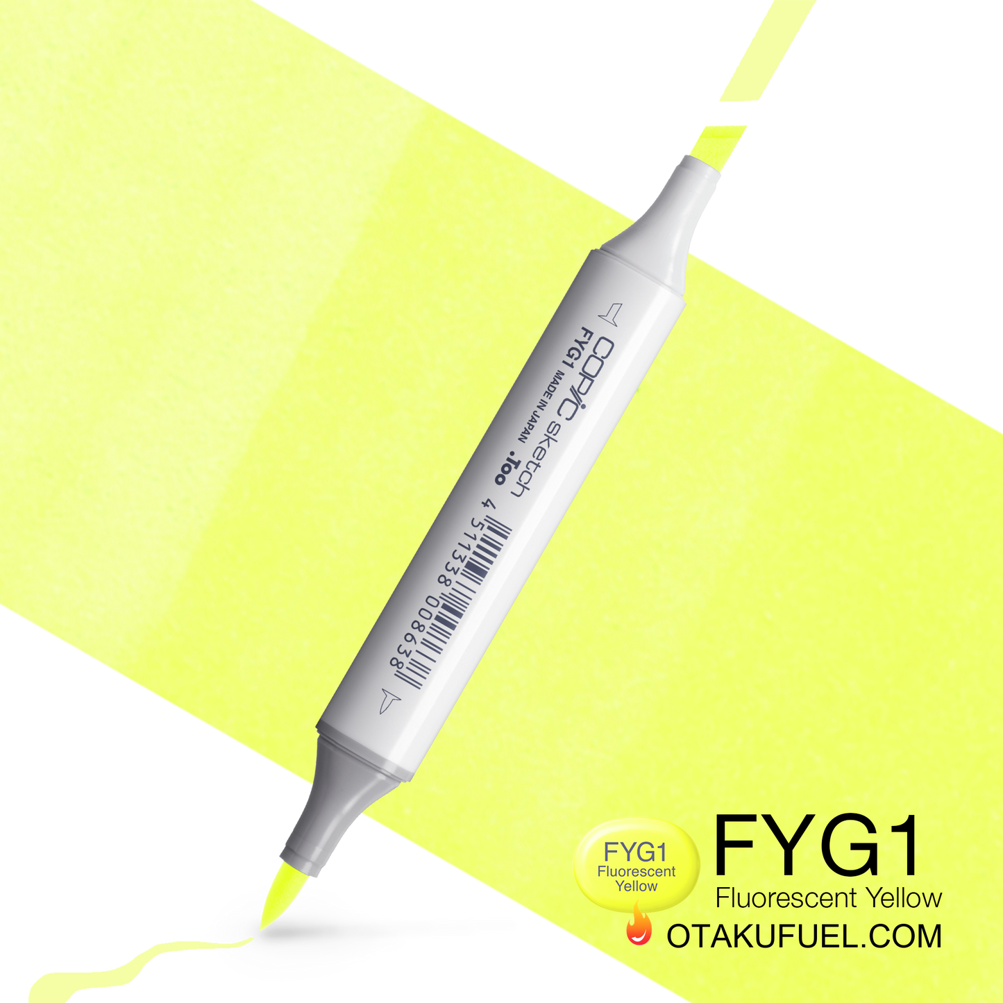 Copic Sketch FYG1 Fluorescent Yellow Marker <inline style="float: right; margin-right: 10px; background-color: rgb(209,220,160);">&nbsp;&nbsp;&nbsp;&nbsp;&nbsp;&nbsp; </inline>