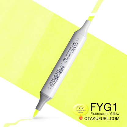 Copic Sketch FYG1 Fluorescent Yellow Marker <inline style="float: right; margin-right: 10px; background-color: rgb(209,220,160);">&nbsp;&nbsp;&nbsp;&nbsp;&nbsp;&nbsp; </inline>