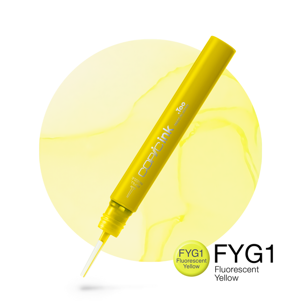 Copic Ink Refill FYG1 Fluorescent Yellow <inline style="float: right; margin-right: 10px; background-color: rgb(209,220,160);">&nbsp;&nbsp;&nbsp;&nbsp;&nbsp;&nbsp; </inline>