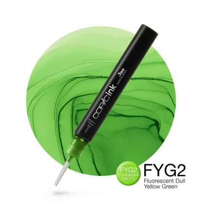 Copic Ink Refill FYG2 Fluorescent Dull Yellow Green <inline style="float: right; margin-right: 10px; background-color: rgb(160, 204, 67);">&nbsp;&nbsp;&nbsp;&nbsp;&nbsp;&nbsp; </inline>