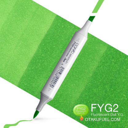 Copic Sketch FYG2 Fluorescent Dull Yellow Green Marker <inline style="float: right; margin-right: 10px; background-color: rgb(160,204,67);">&nbsp;&nbsp;&nbsp;&nbsp;&nbsp;&nbsp; </inline>