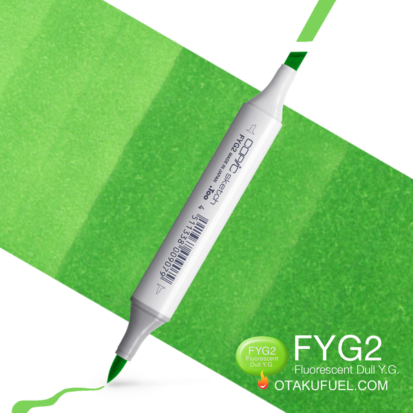 Copic Sketch FYG2 Fluorescent Dull Yellow Green Marker <inline style="float: right; margin-right: 10px; background-color: rgb(160,204,67);">&nbsp;&nbsp;&nbsp;&nbsp;&nbsp;&nbsp; </inline>