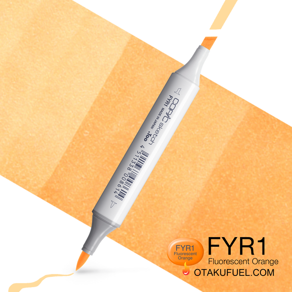 Copic Sketch FYR1 Fluorescent Orange Marker <inline style="float: right; margin-right: 10px; background-color: rgb(242, 111, 33);">&nbsp;&nbsp;&nbsp;&nbsp;&nbsp;&nbsp; </inline>