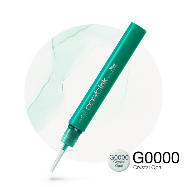 Copic Ink Refill G0000 Crystal Opal <inline style="float: right; margin-right: 10px; background-color: rgb(240, 248, 241);">&nbsp;&nbsp;&nbsp;&nbsp;&nbsp;&nbsp; </inline>