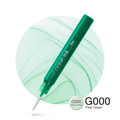 Copic Ink Refill G000 Pale Green <inline style="float: right; margin-right: 10px; background-color: rgb(213, 235, 212);">&nbsp;&nbsp;&nbsp;&nbsp;&nbsp;&nbsp; </inline>