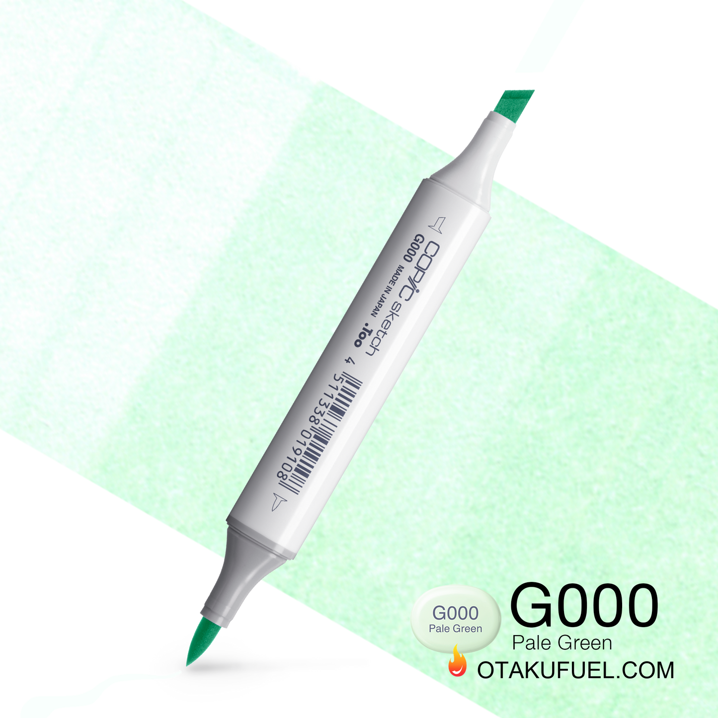 Copic Sketch G000 Pale Green Marker <inline style="float: right; margin-right: 10px; background-color: rgb(213, 235, 212);">&nbsp;&nbsp;&nbsp;&nbsp;&nbsp;&nbsp; </inline>