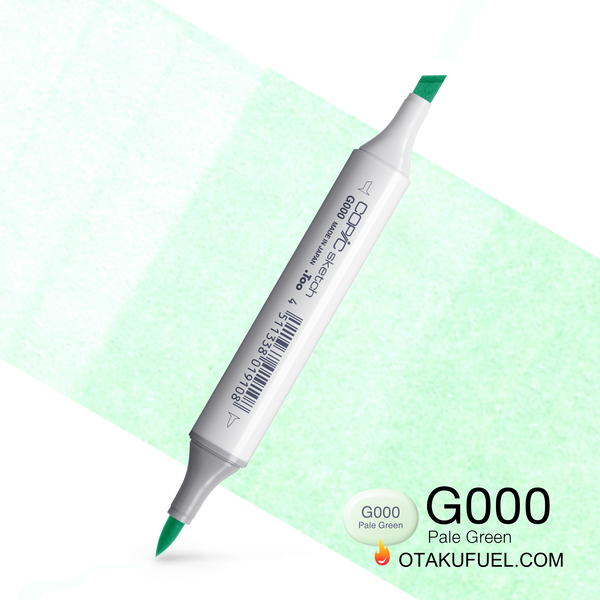 Copic Sketch G000 Pale Green Marker <inline style="float: right; margin-right: 10px; background-color: rgb(213, 235, 212);">&nbsp;&nbsp;&nbsp;&nbsp;&nbsp;&nbsp; </inline>