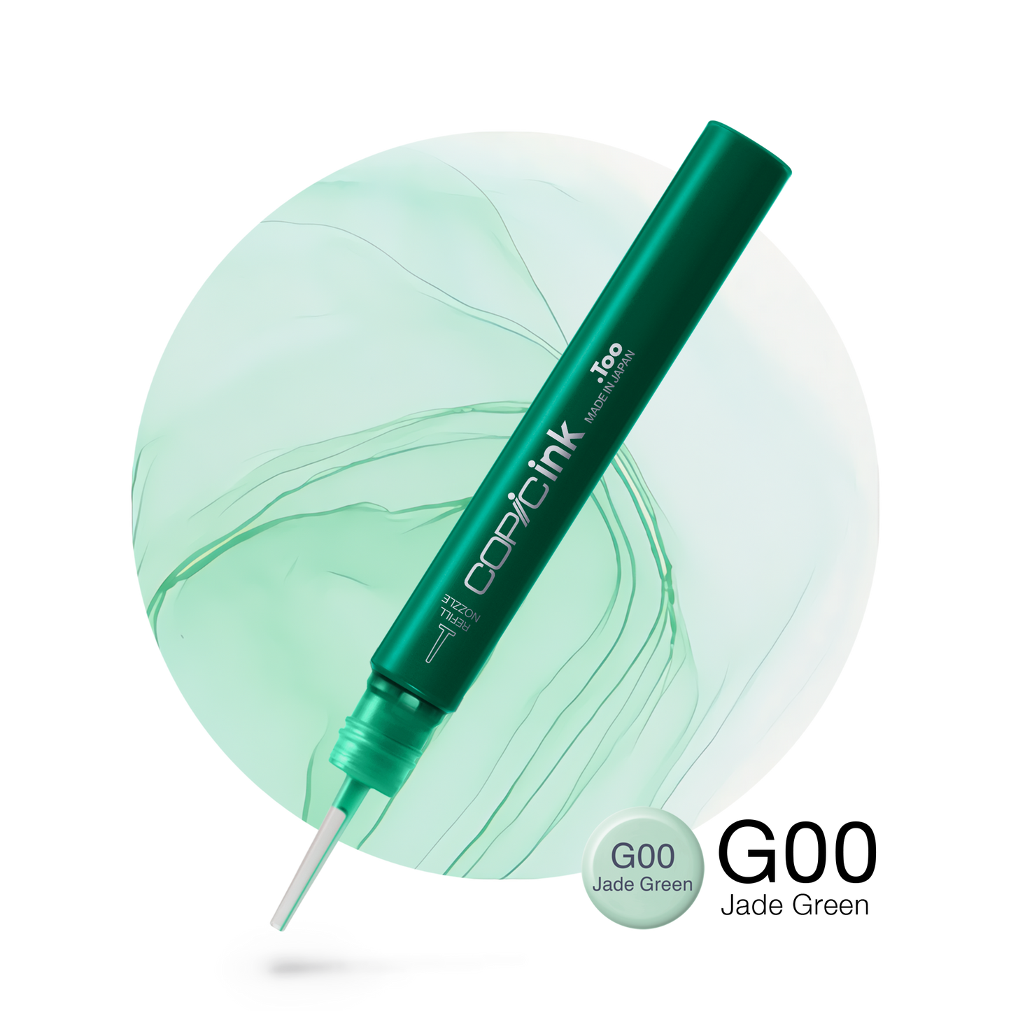 Copic Ink Refill G00 Jade Green <inline style="float: right; margin-right: 10px; background-color: rgb(225, 243, 245);">&nbsp;&nbsp;&nbsp;&nbsp;&nbsp;&nbsp; </inline>