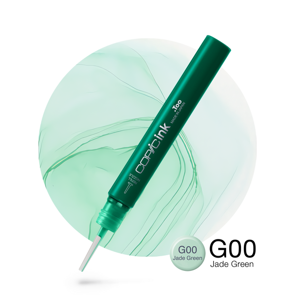Copic Ink Refill G00 Jade Green <inline style="float: right; margin-right: 10px; background-color: rgb(225, 243, 245);">&nbsp;&nbsp;&nbsp;&nbsp;&nbsp;&nbsp; </inline>