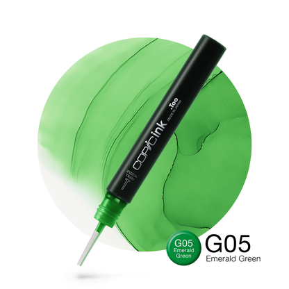Copic Ink Refill G05 Emerald Green <inline style="float: right; margin-right: 10px; background-color: rgb(105, 192, 123);">&nbsp;&nbsp;&nbsp;&nbsp;&nbsp;&nbsp; </inline>