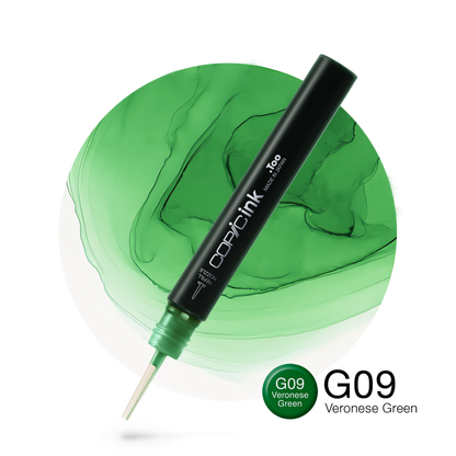 Copic Ink Refill G09 Veronese Green <inline style="float: right; margin-right: 10px; background-color: rgb(113, 186, 101);">&nbsp;&nbsp;&nbsp;&nbsp;&nbsp;&nbsp; </inline>